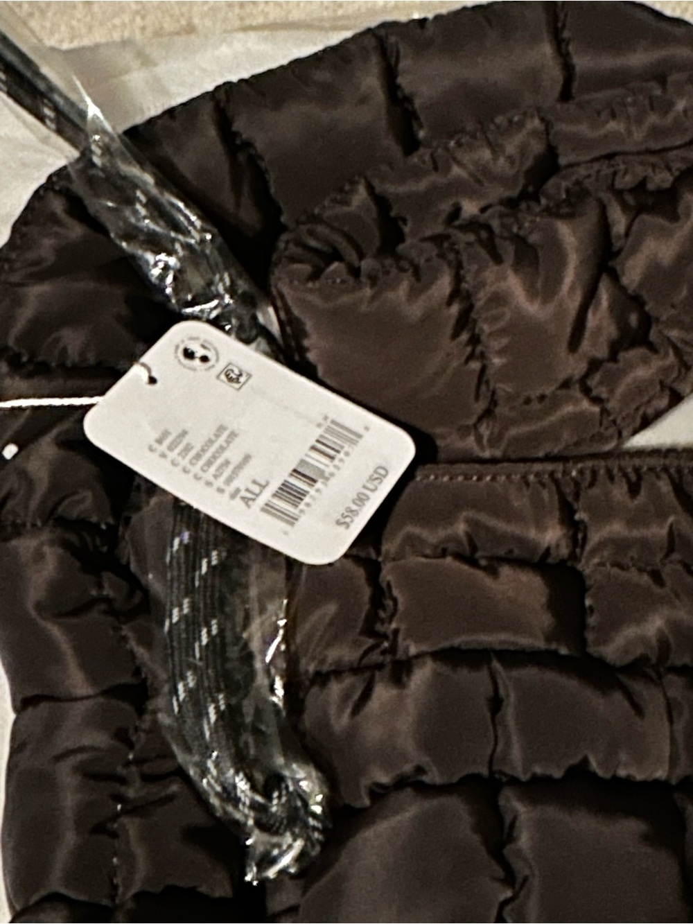 😍NWT! Free People! Mini Carry All in Chocolate! Adorable brown! - Picture 4 of 6